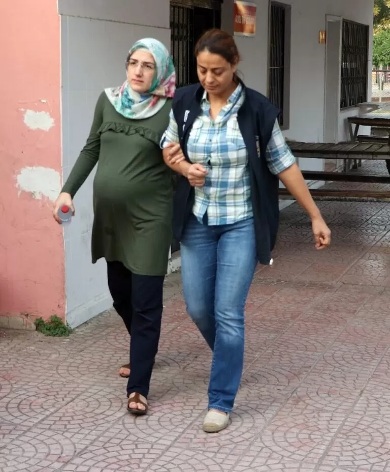 Mahkemede hamile kadından alınan ifade