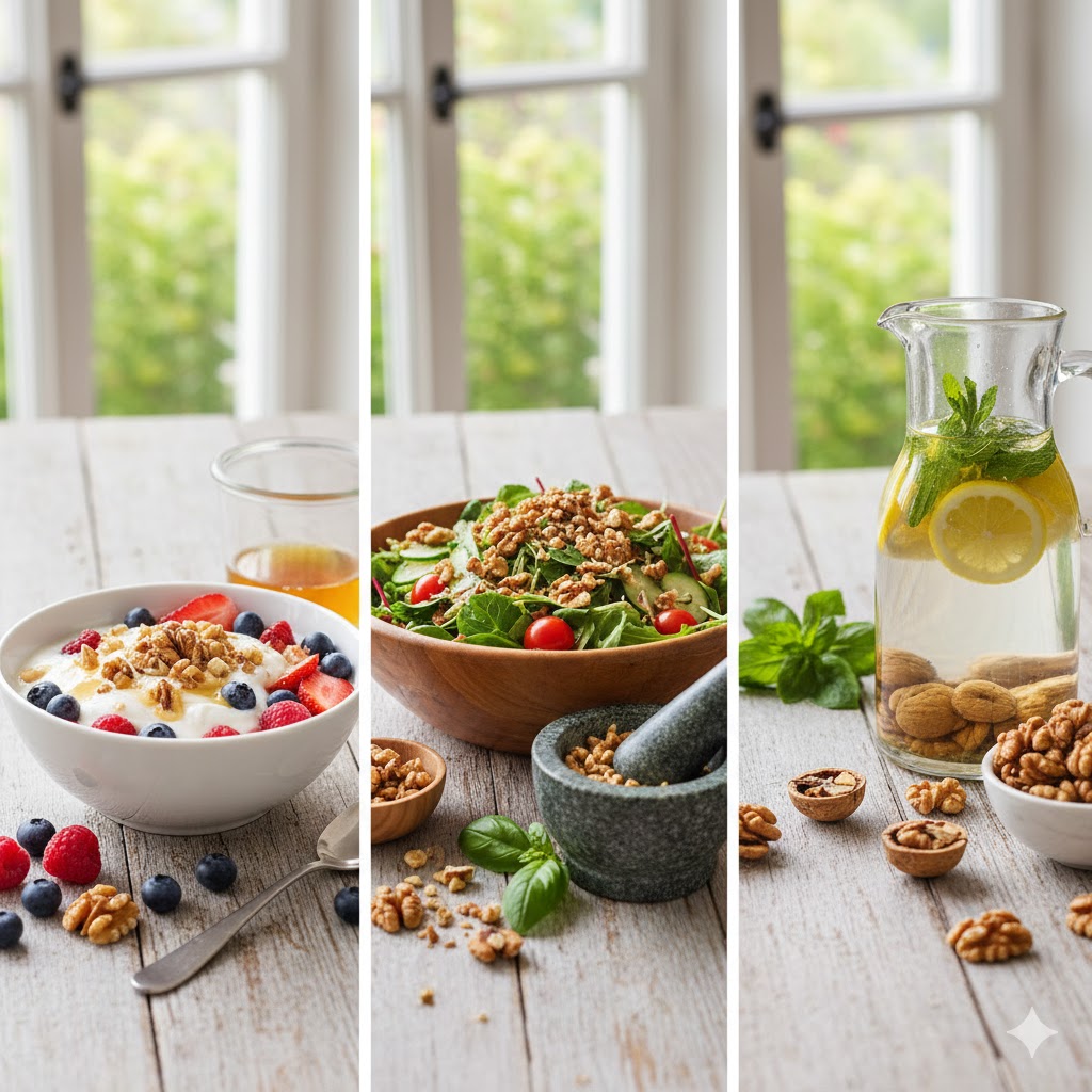 “Sağlıklı Yaşamın Anahtarı: Neden Her Gün Ceviz Yemeliyiz?”