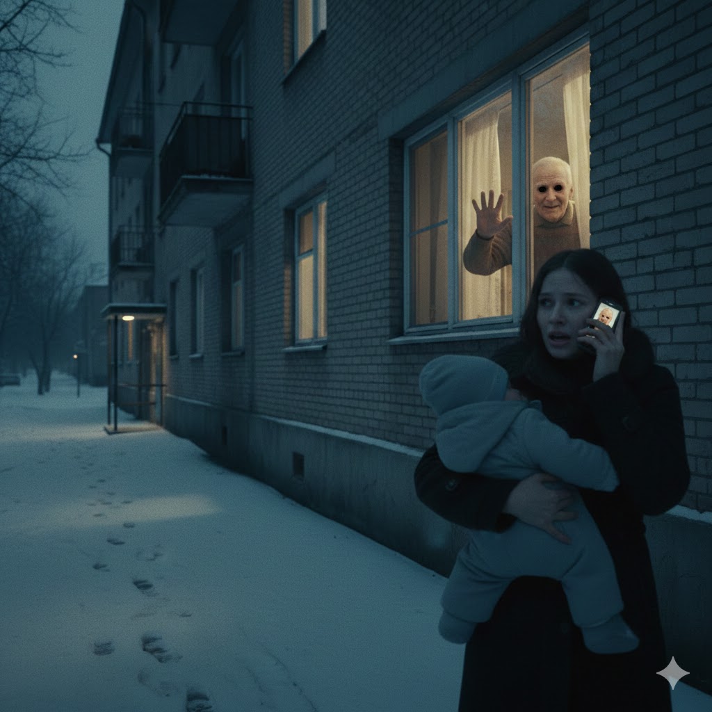 Evimin önünde, tanımadığım yaşlı bir kadın aniden bileğimi tuttu