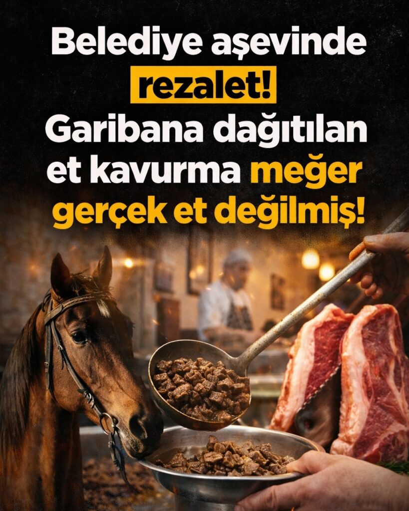 Belediye aşevinde rezalet!