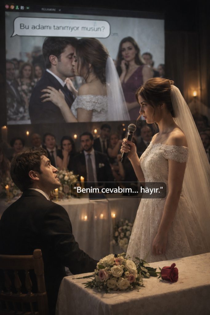 Nikah Masasında Şok Mesaj! Gelinin Cevabı Herkesi Ayağa Kaldırdı”
