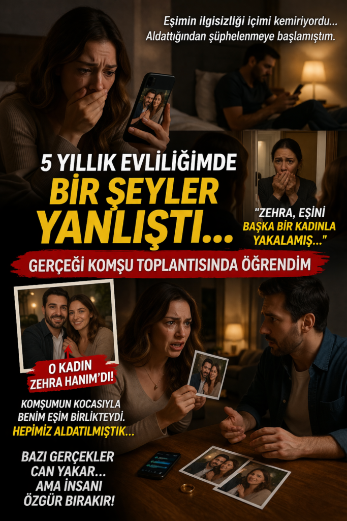 5 Yıllık Evliliğimde Bir Şeyler Yanlıştı… Gerçeği Komşu Toplantısında Öğrendim