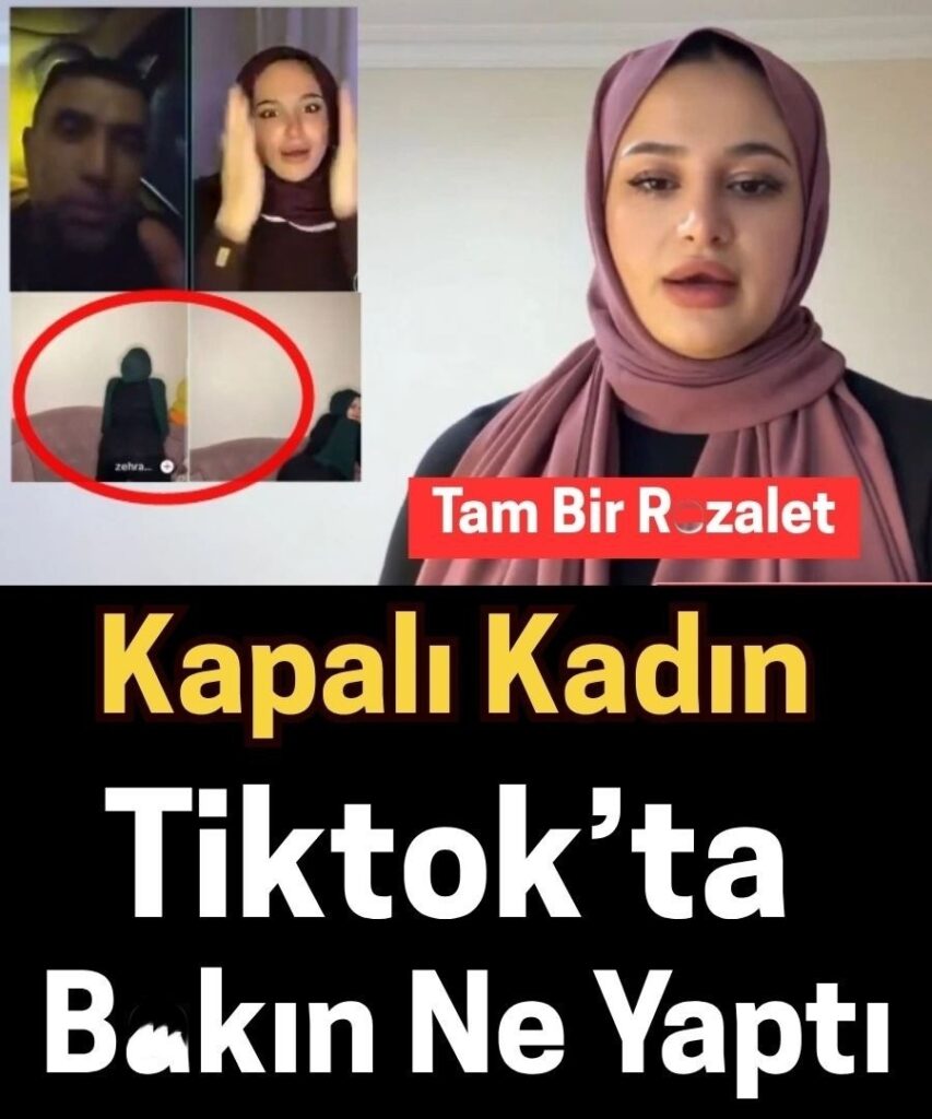TikTok yayını skandala dönüştü