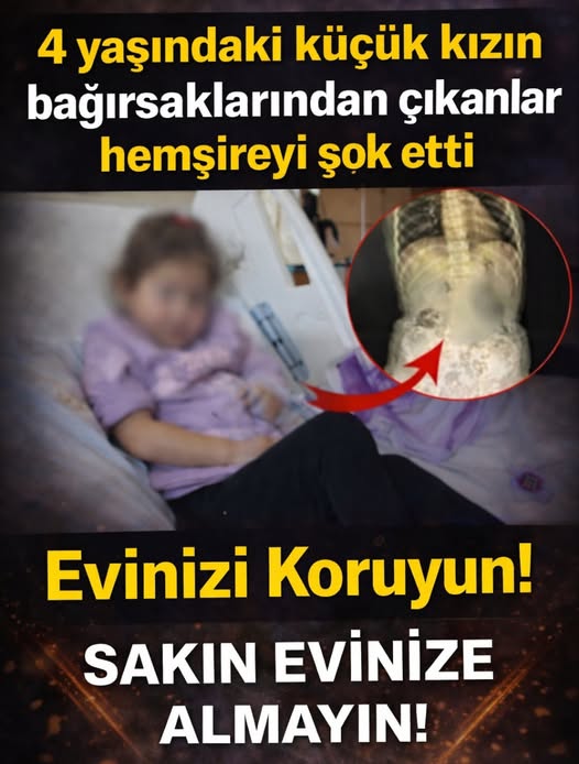 Küçük bir çocuğun yaşadığı sağlık sorunu