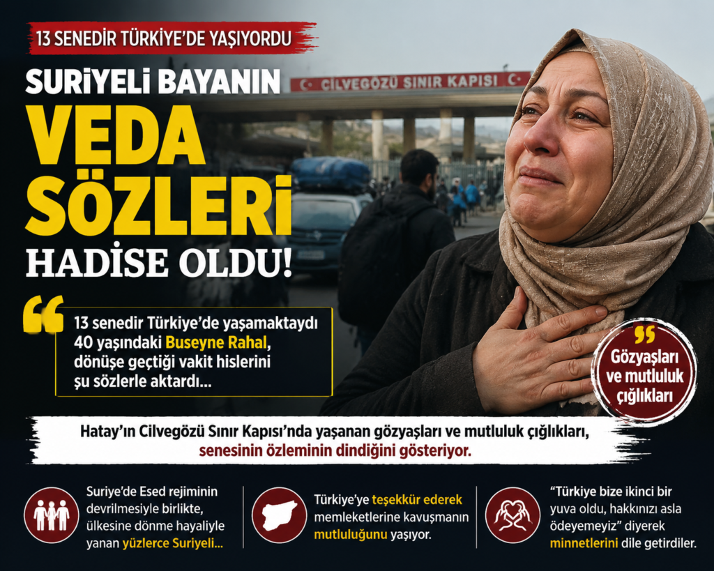 13 seneden beri Türkiye’de yaşıyordu