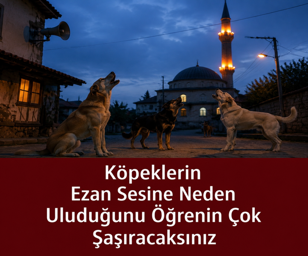 Köpeklerin ezan okunurken ulumasının nedeni