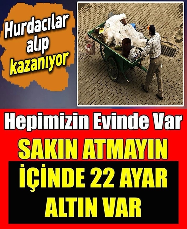 Sakın atmayın