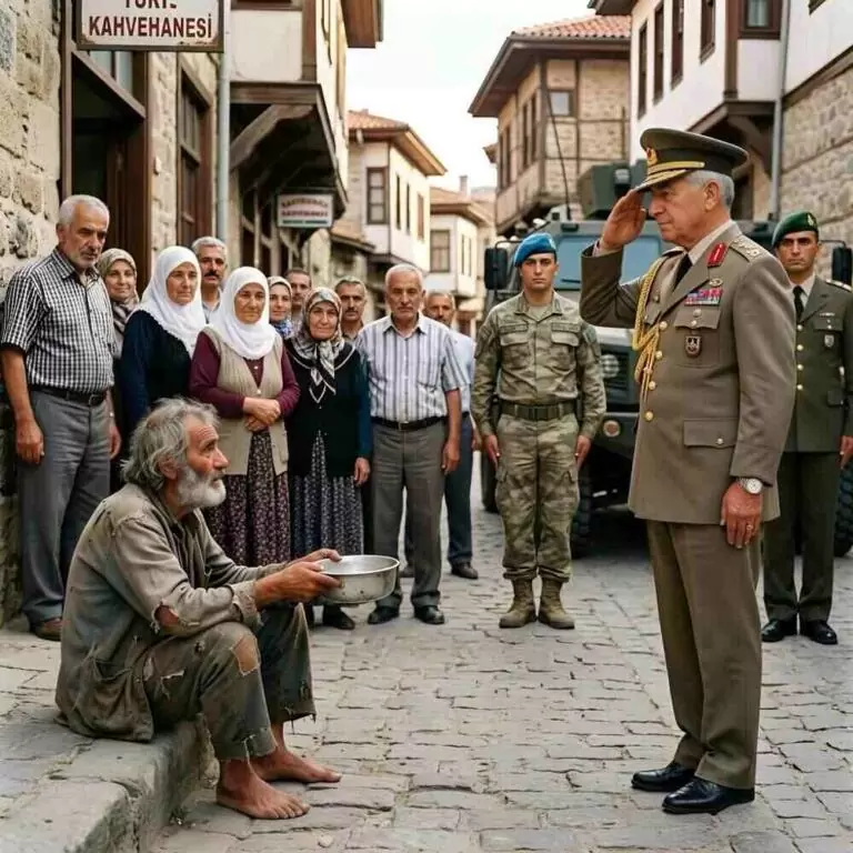 “Tozlu Sokakların Unutulmuş Kahramanı: Bayrağa Selam Duran Adam”