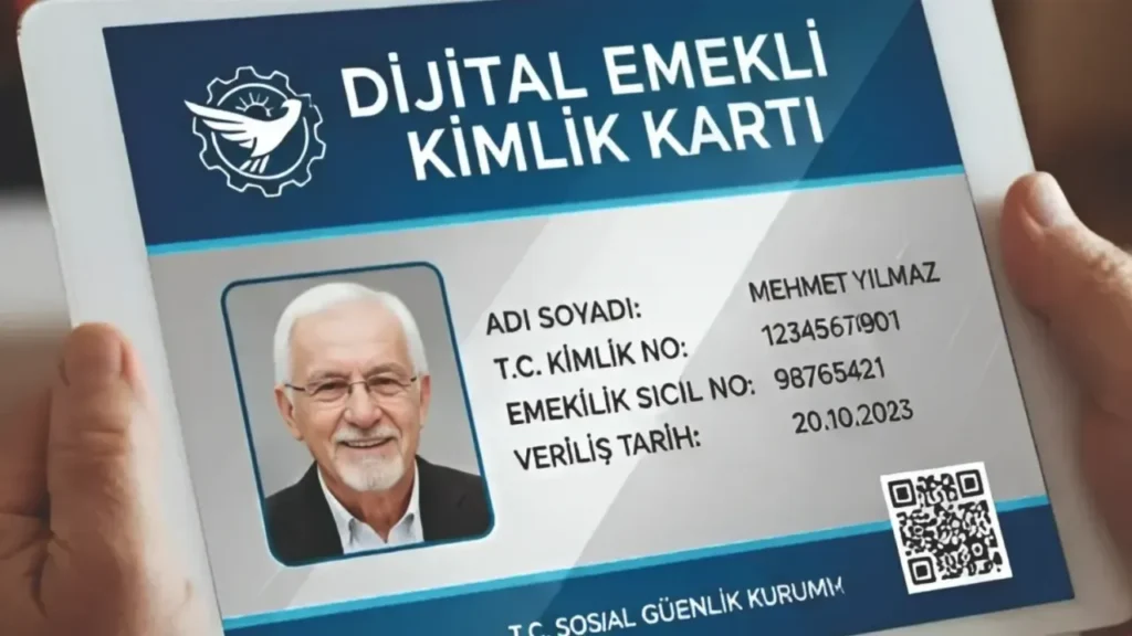 2026 Yılına ait emekli kartı