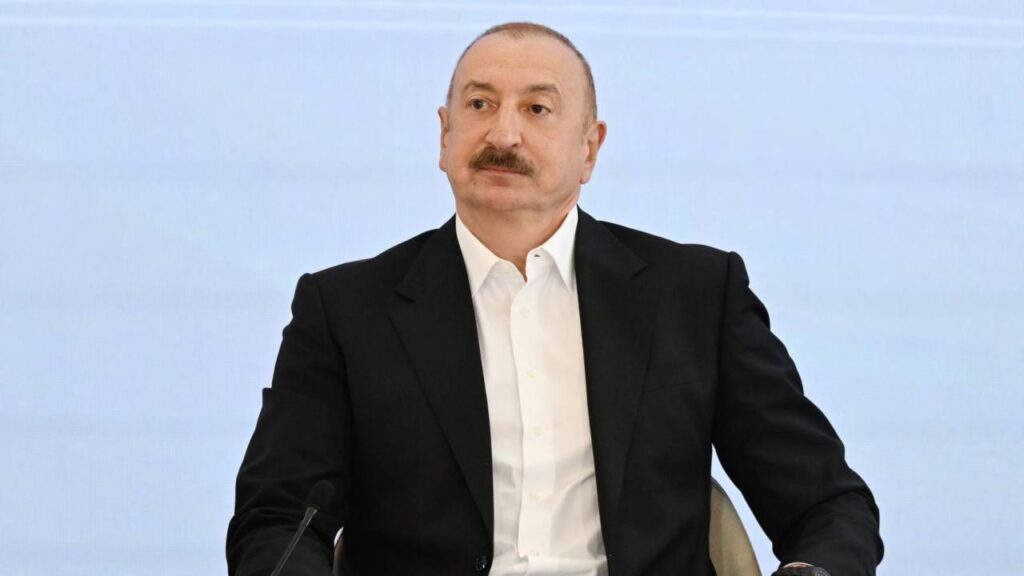 Azerbaycan lideri İlham Aliyev
