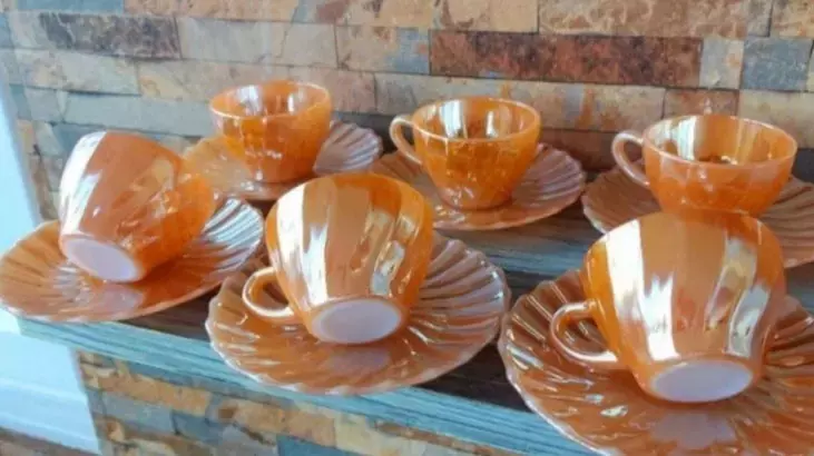 sarı fincan takımları