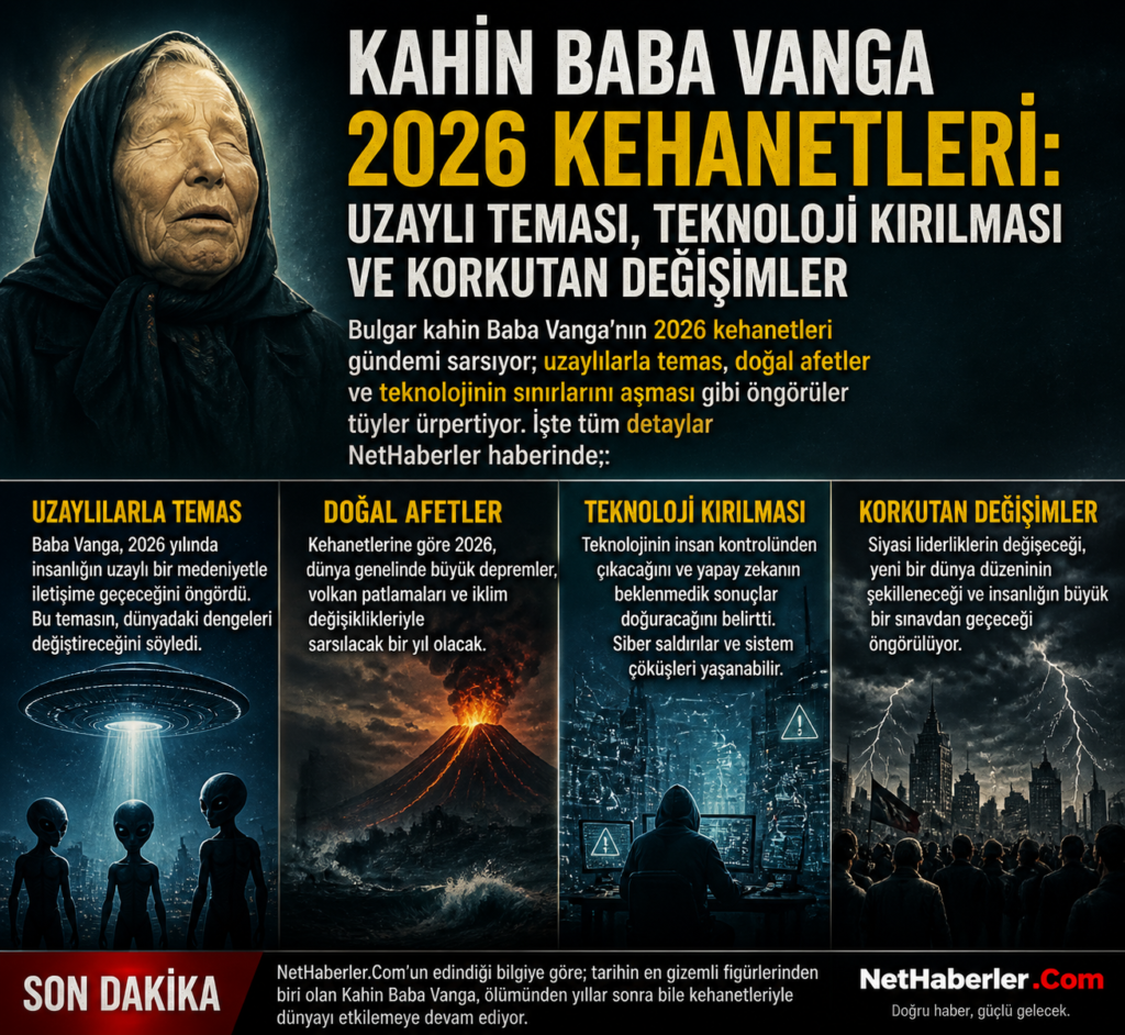 Baba Vanga 2026 Kehanetleri